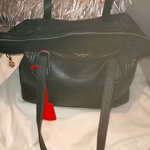 Authentic Tory Burch leather satchel bag